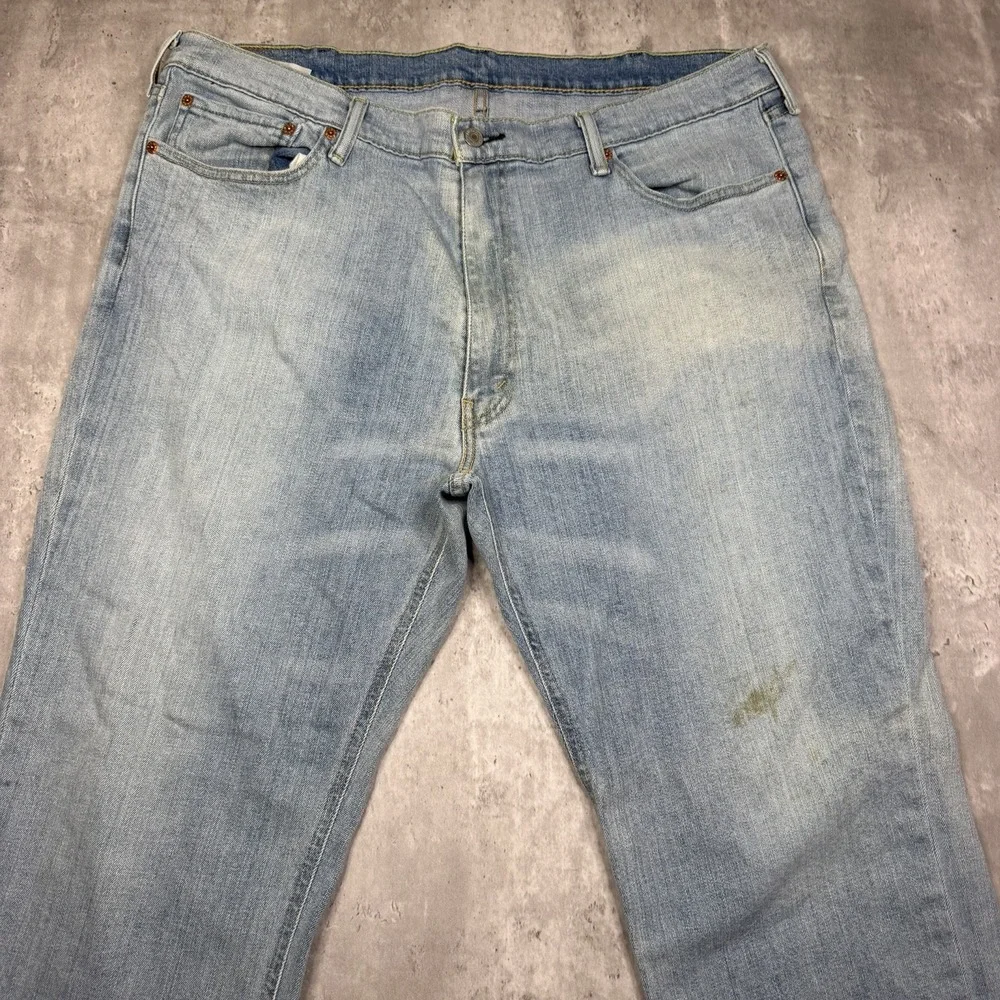 Levi’s 541 Athletic Taper Jeans Men’s 40x30 Light Wash Stretch Denim Blue Work